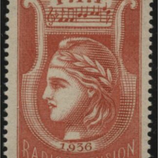 Frankreich, Radiodiffusion 1936 **, selten!