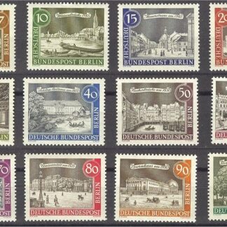 Deutschland, Berlin, Historische Ansichten 1962, postfrischer Satz!